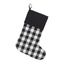 Load image into Gallery viewer, Personalized  Buffalo Check Christmas Stocking
